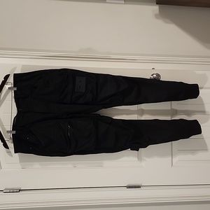 G Star Raw Black Denim Cargo Pants 36x34